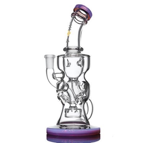 Beta Glass Labs Alpha 2.0 Dab Rig in Pink Slyme with 10mm Female Joint, Recycler Design