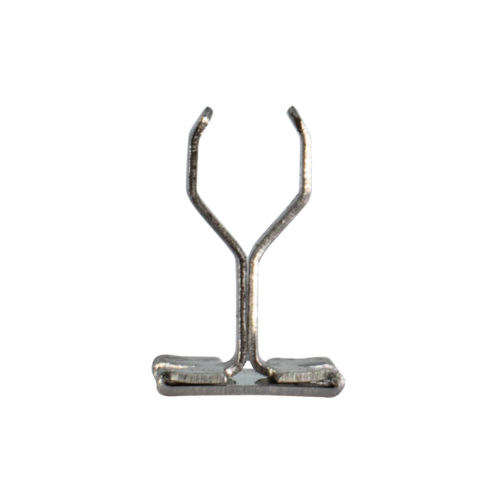 Smojo Permanent Stainless Steel Smoking Screen, front view on seamless white background