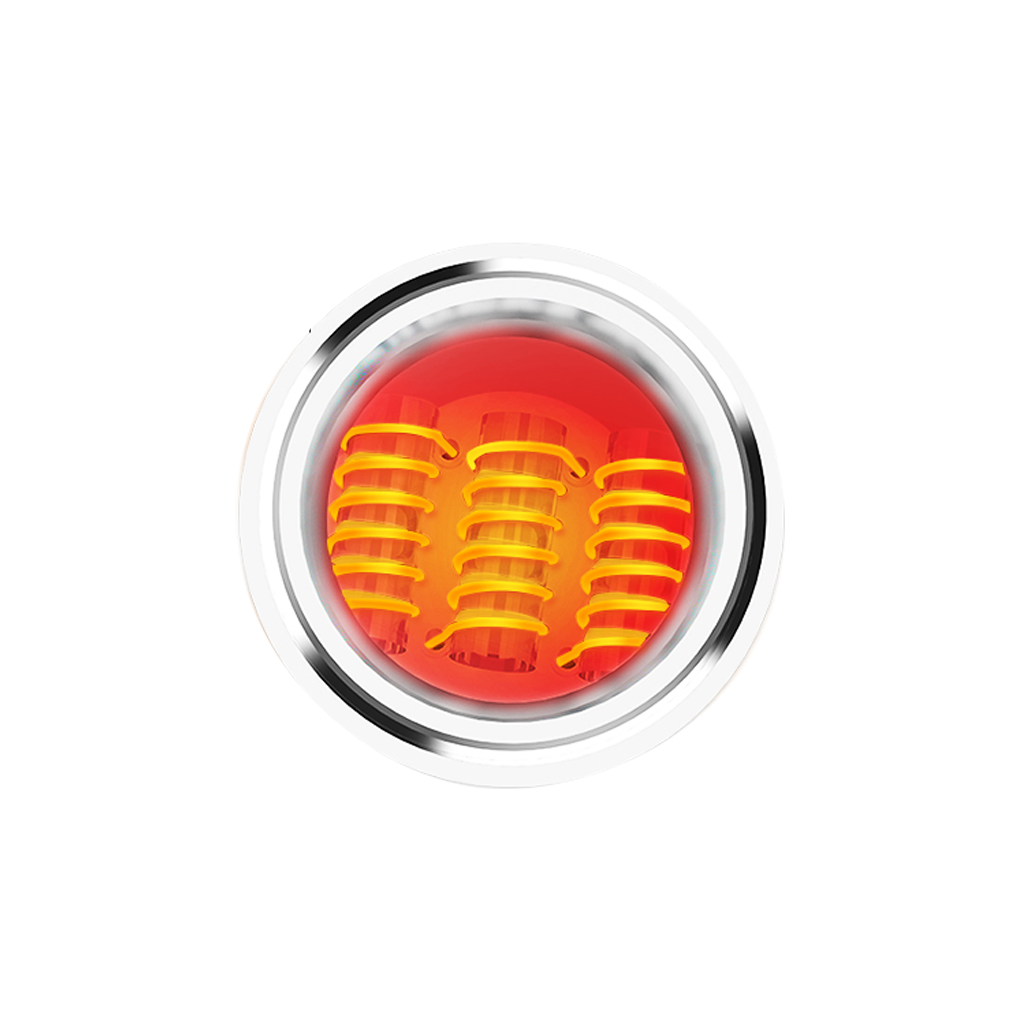 Yocan Evolve Plus / Regen Coils - Top View of Dual Quartz Atomizer