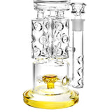 Lookah Glass Tower Of Power Water Pipe, 19.5" with heavy wall borosilicate glass, front view on white