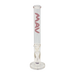 MAV Glass 18" Straight Tube Bong in Purple with Heavy Wall and 9mm Thickness