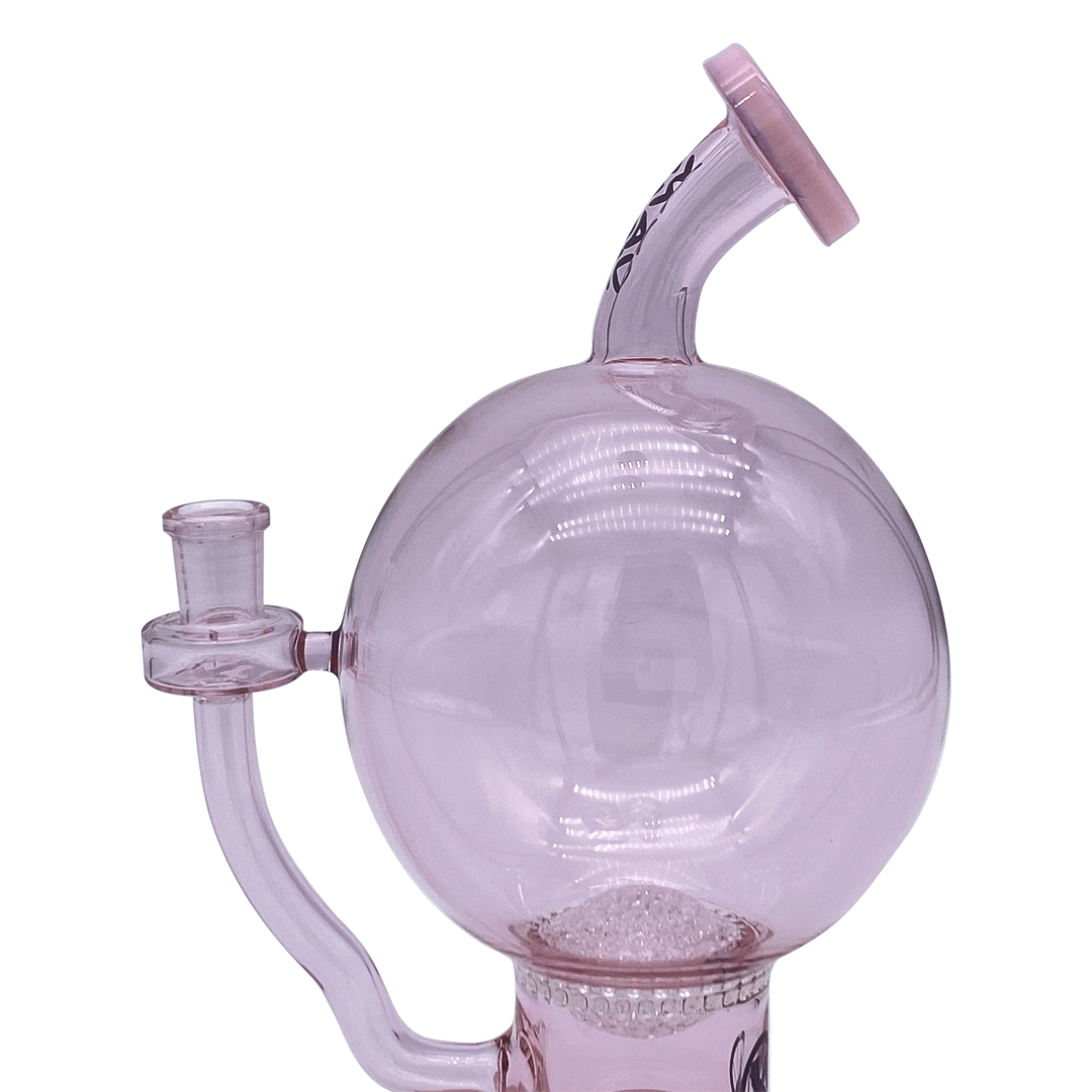 MAV Glass 7" Honey Globe Planetary 2 Tone Dab Rig with Honeycomb Percolator