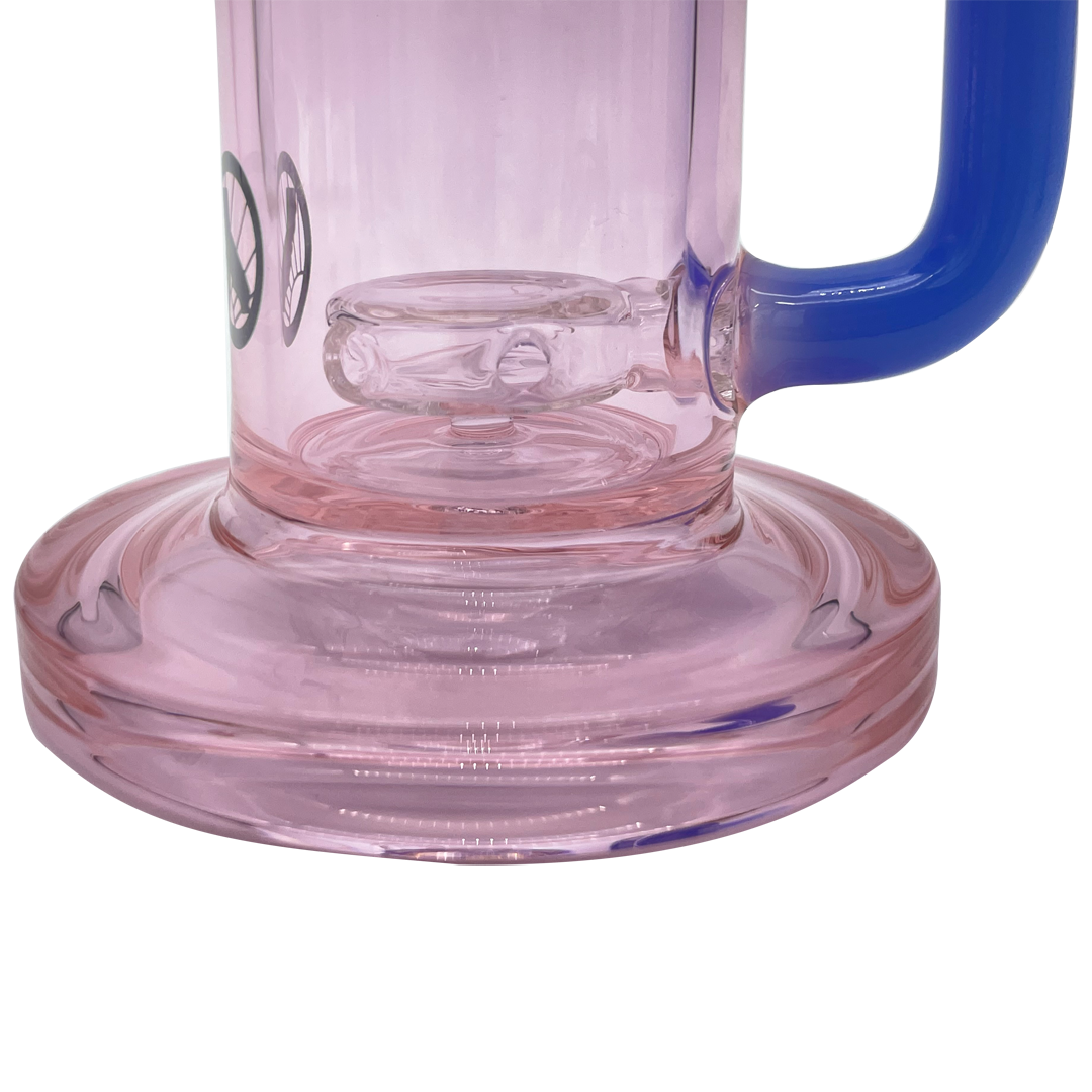 MAV Glass Birthday Cake Reversal Wig Wag Topping Dab Rig with 14mm Joint