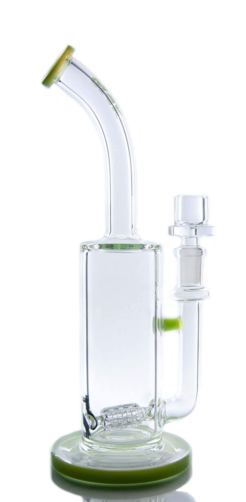 Maverick Glass - Barrel Perc Bong 11''
