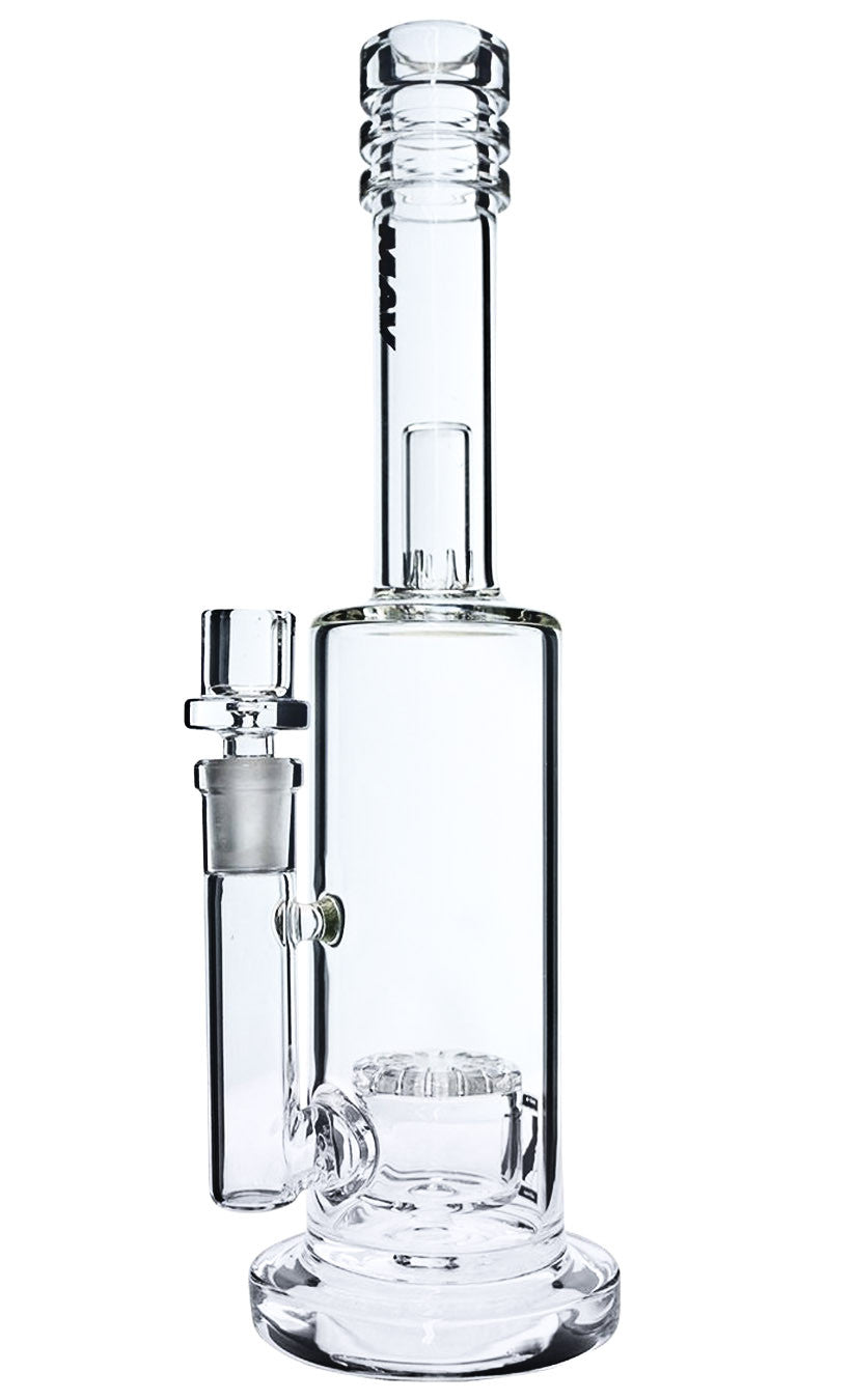 Maverick Glass - Barrel Perc Bong 13''