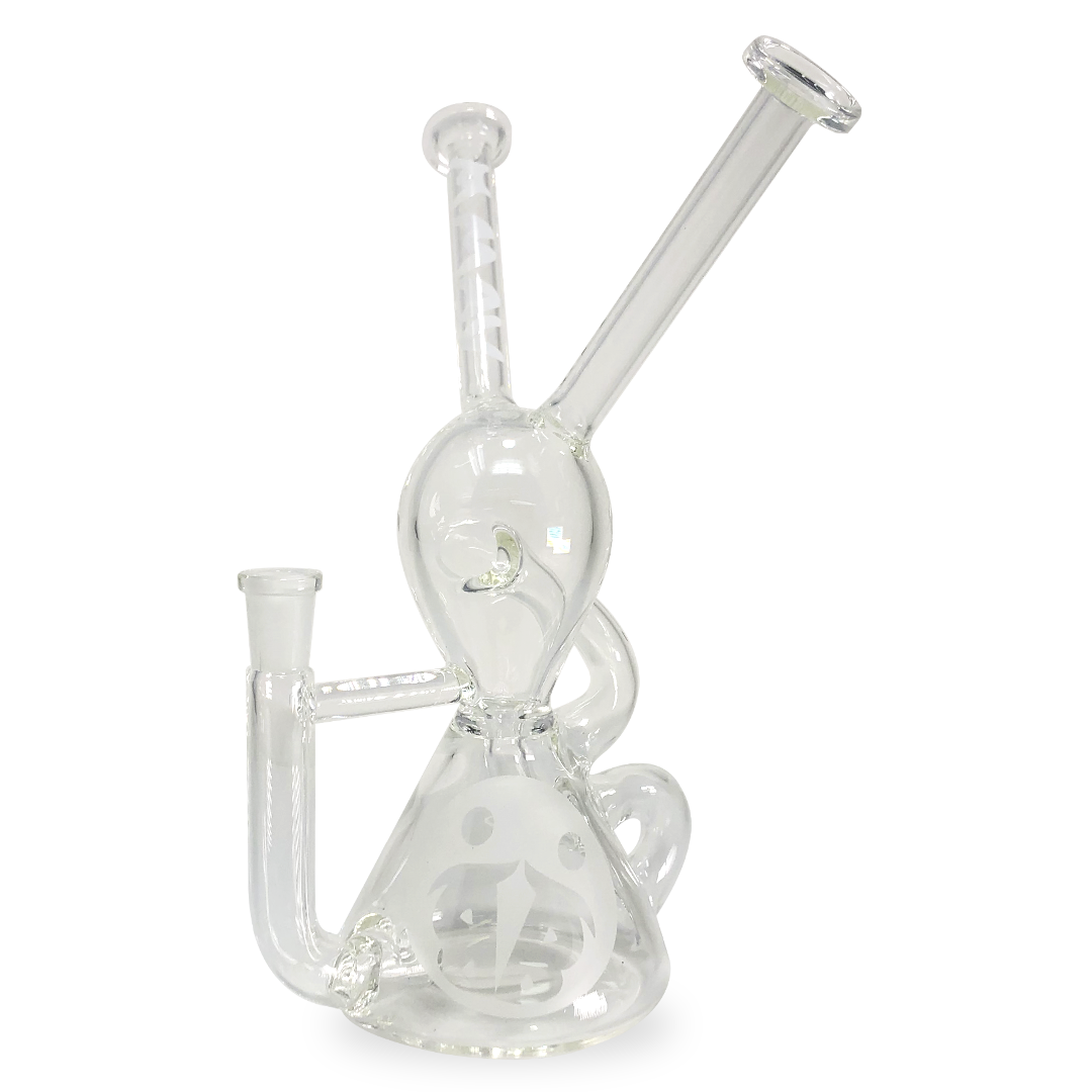 MAV Glass Maverick - The Bestie Dab Rig with Quartz Banger - Front View