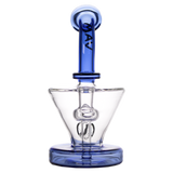 MAV Glass - The Cone Rig with Hole Diffuser, 8" Tall, 14mm Joint - Front View
