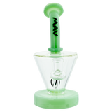 MAV Glass - The Cone Rig with Hole Diffuser, 8" Height, 14mm Joint - Front View