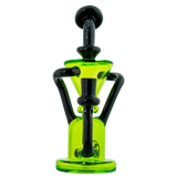 MAV Glass - The Humboldt Dab Rig with Vortex Percolator, 9" Tall, 14mm Female Joint, Front View