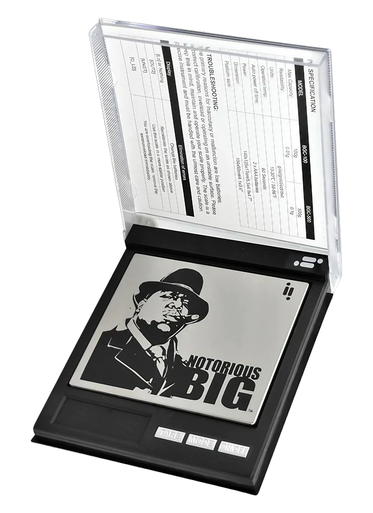 Infyniti Scales 'Biggie' Notorious 500g Precision CD Scale