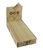 OCB Organic Hemp Rolling Papers Single Wide pack displayed at an angle on a white background
