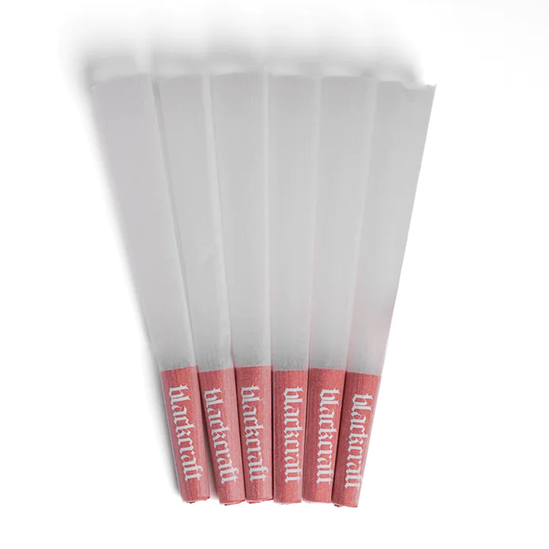 BlackCraft 1 1/4 Cones 24 Pack by Toobs Distribution, pre-rolled for easy fill