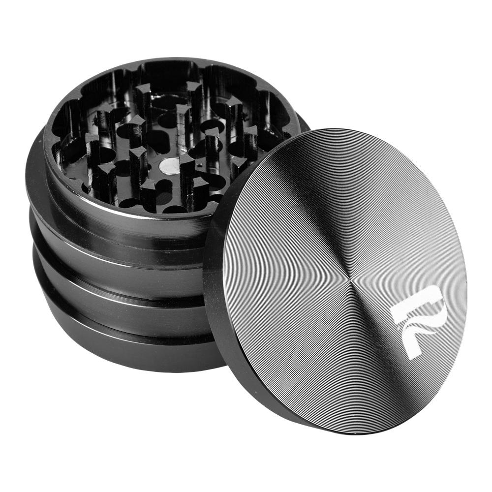 Pulsar Aluminum Tiered Herb Grinder | Black Color