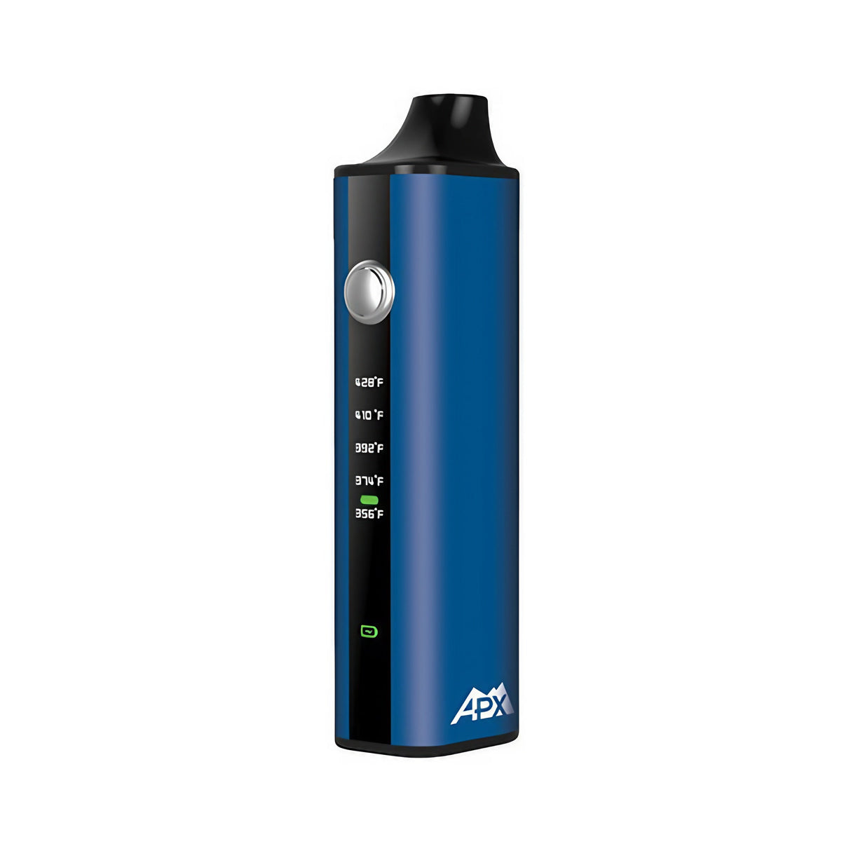 Pulsar APX Vaporizer 2.0 in Blue - Compact 4" Portable Vape with Digital Display - Front View