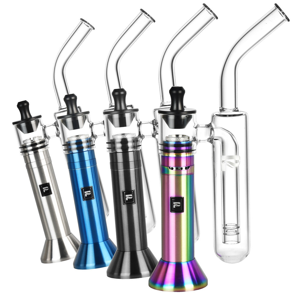 Pulsar Barb Fire H2O Vape Kit lineup with various colors, 1450mAh battery, front view