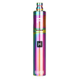 Pulsar Barb Flower Herb Vaporizer Kit in iridescent steel, compact design, front view on white background