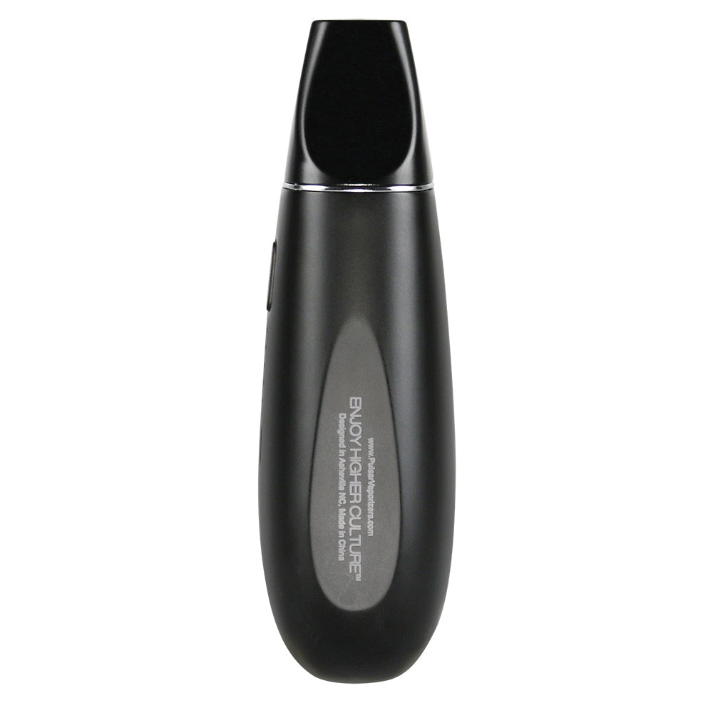 Pulsar Flow Vaporizer - Sleek Black Portable Design Front View