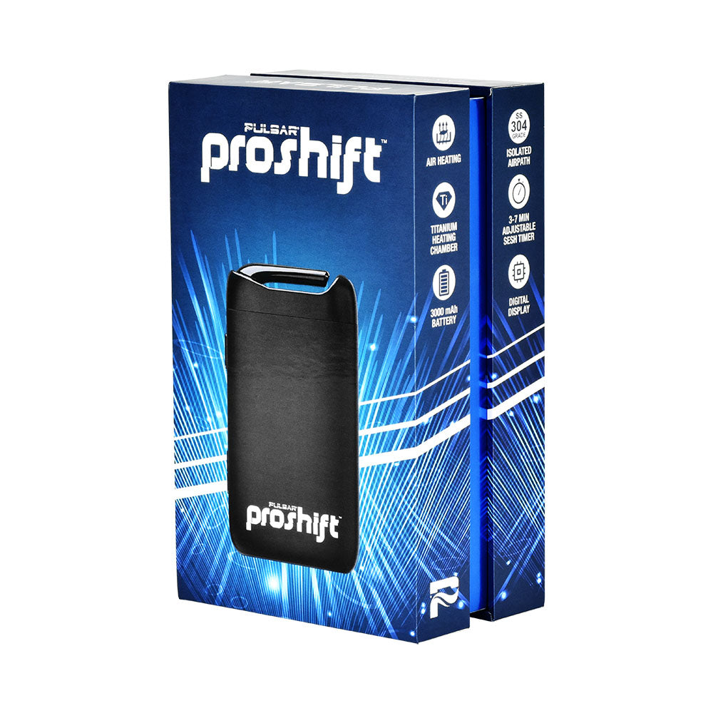 Pulsar ProShift Dry Herb Vaporizer with 3000mAh Battery - Front View of Packaging