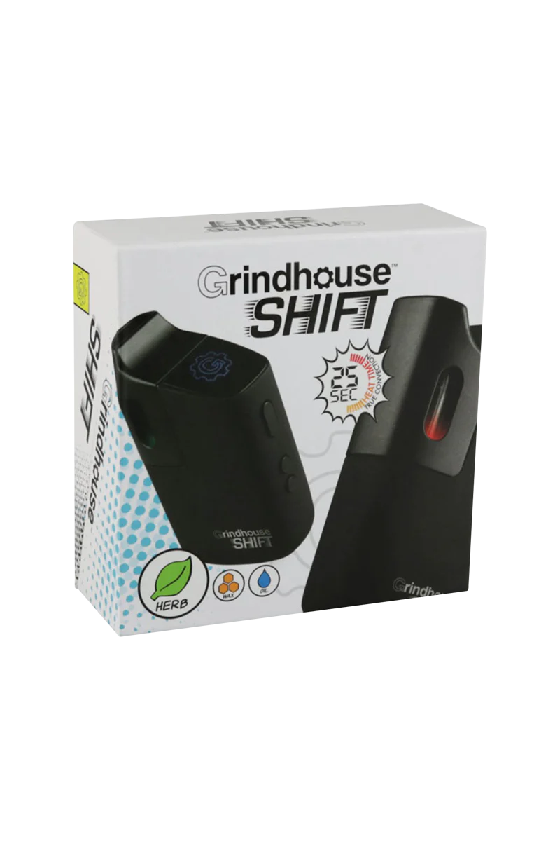 Pulsar Shift Vaporizer with Quartz Chamber, 3" Compact Size for Dry Herbs and Concentrates