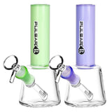 Pulsar Solidity Water Pipes in Assorted Colors, 6.5 inch 14mm Female, Beaker Design with Borosilicate Glass