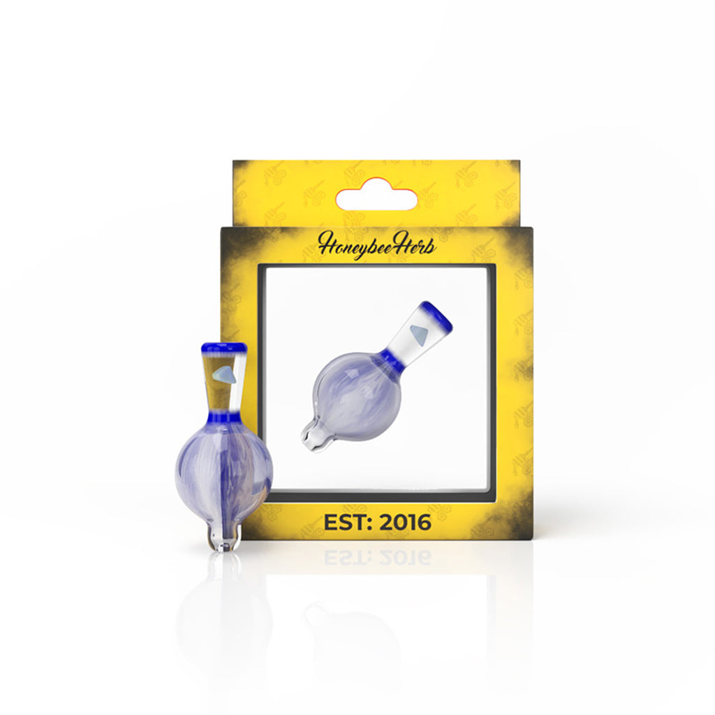 Honeybee Herb OPAL BUBBLE DELUXE in Purple - Front View on Packaging