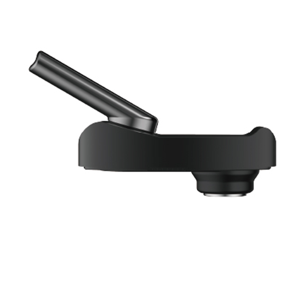 XVAPE Fog Pro Mouthpiece Top - Sleek Black Finish, Angled View on White Background
