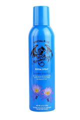 Special Blue 6.9oz Garden Exotica Room Spray in Blue, Front View on White Background