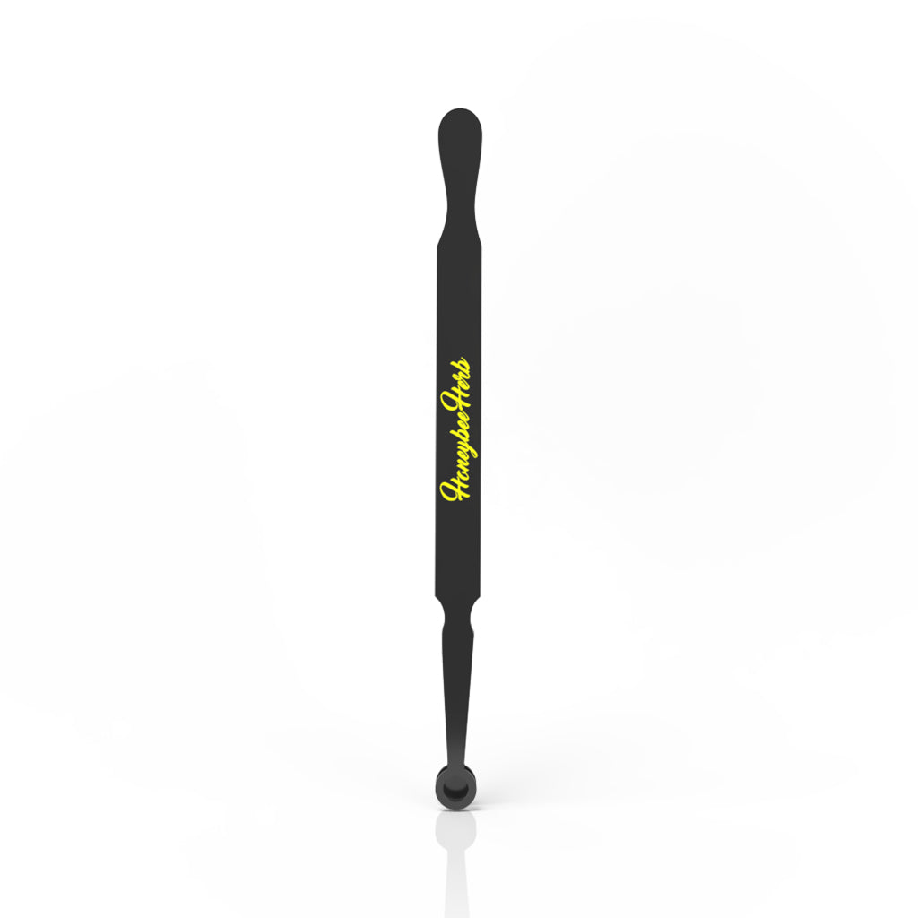 Honeybee Herb Pearl Tweezers V3 - Front View on Seamless White Background