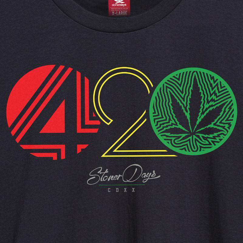 WOMEN'S 420 RASTA RACERBACK
