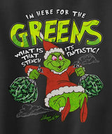 StonerDays Grinch Greens Combo featuring a playful graphic sweatshirt with Grinch design