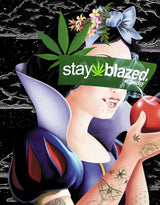 StonerDays 'Highest One Of All' T-shirt with Snow White-inspired design, front view on black background