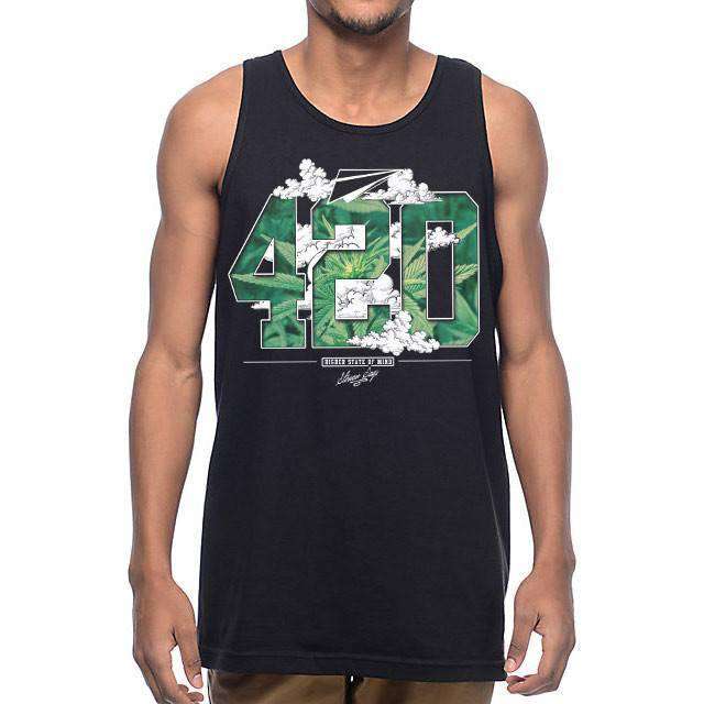 MENS 420 PAPER PLANES TANK