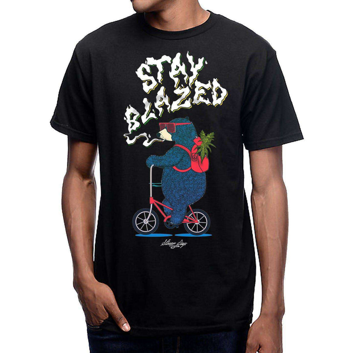 MEN'S BEAR ON A BIKE TEE