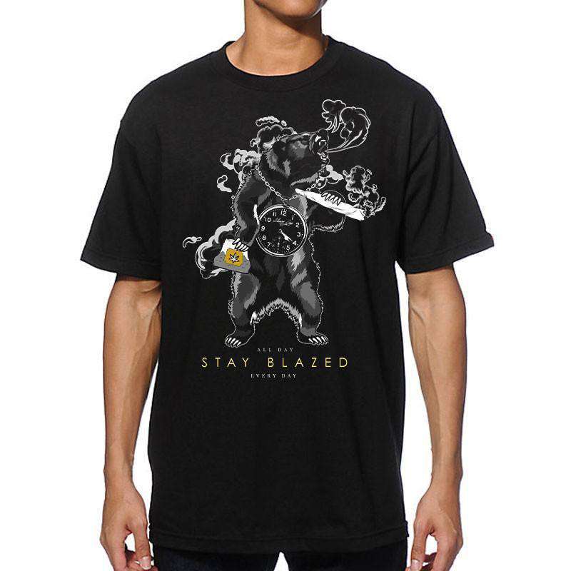 MEN'S BEAR STAY BLAZED TEE