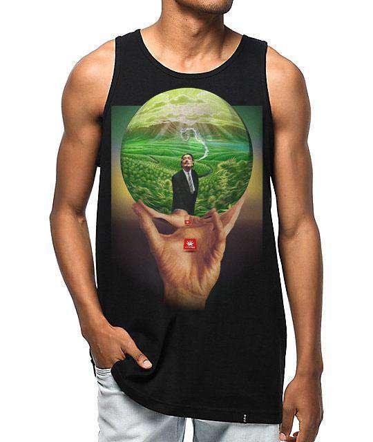 MENS DALI ESCHER REFLECTION TANK