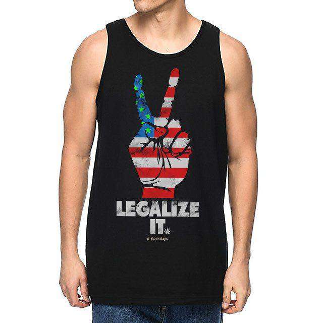 MENS LEGALIZE AMERICA TANK