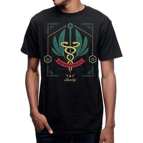 MEN'S MEDICATED AND EDUCATED TEE