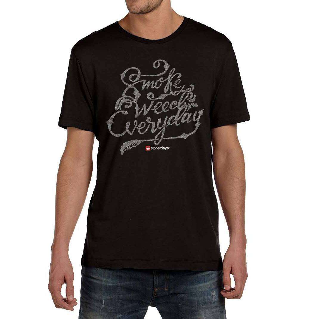 MEN'S SMOKE WEED EVERYDAY TEE