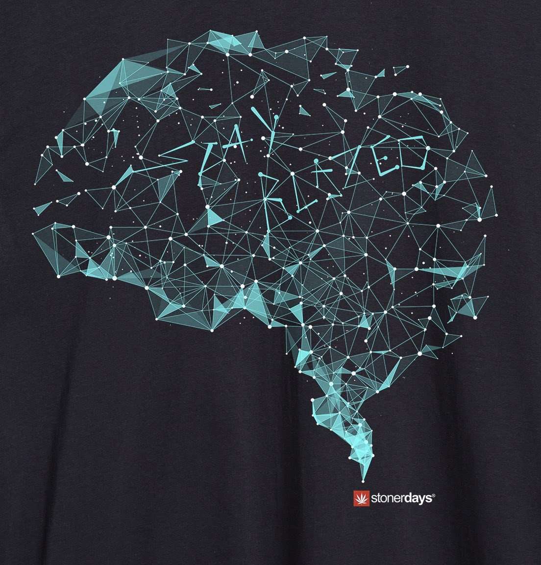 MENS STAY BLAZED CEREBRAL CORTEX TANK-StonerDays