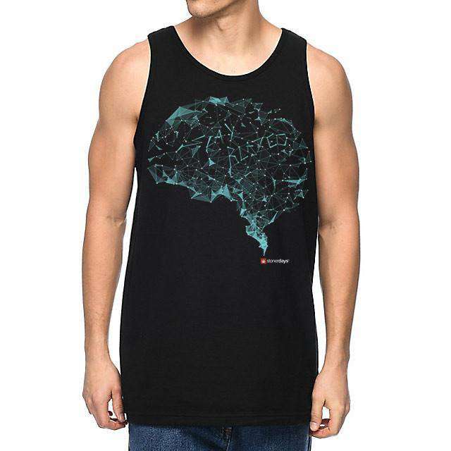 MENS STAY BLAZED CEREBRAL CORTEX TANK