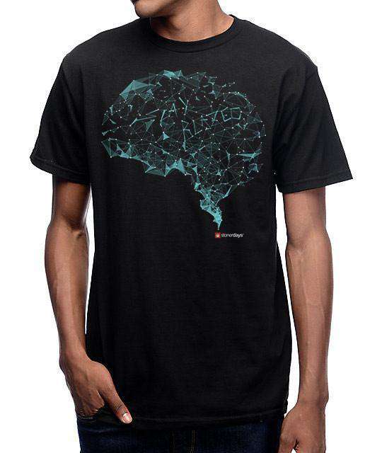 MEN'S STAY BLAZED CEREBRAL CORTEX TEE