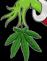 StonerDays Mistlestoned Combo graphic with cannabis leaf and mistletoe