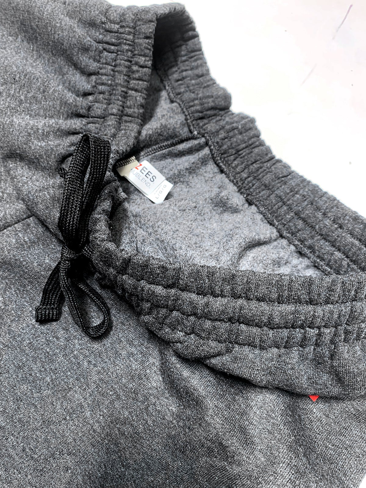 StonerDays Mls All-stars Smoke Heather Grey Jogger Close-up with Comfort Waistband