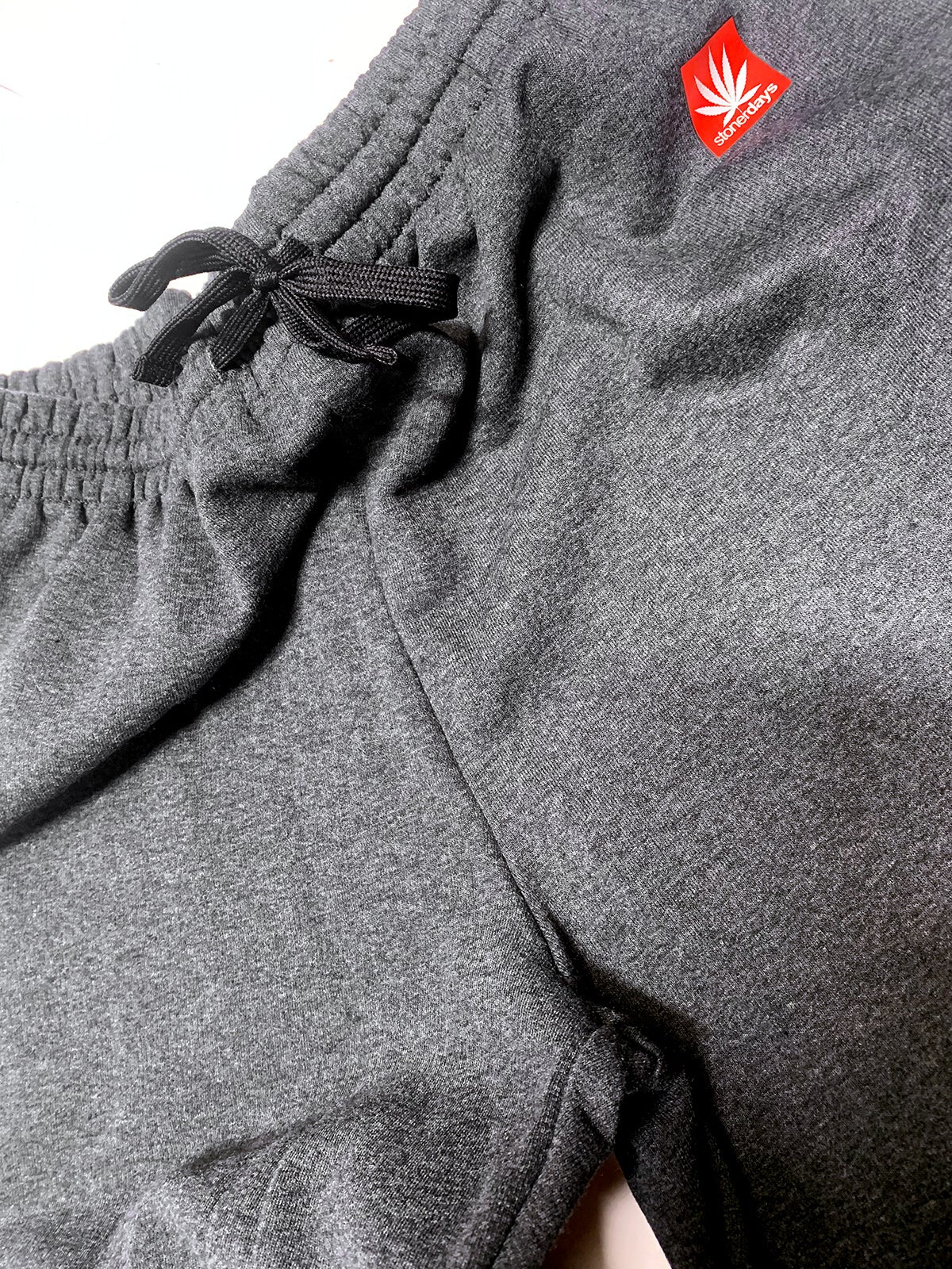 StonerDays Mls All-stars Heather Grey Jogger with Drawstring Close-up