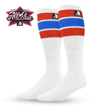 StonerDays Mls All Stars Socks with vibrant stripes, front view on white background