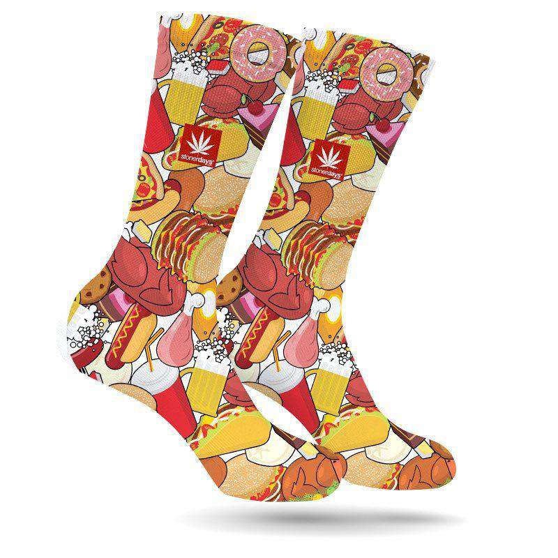 MUNCHIES WEED SOCKS