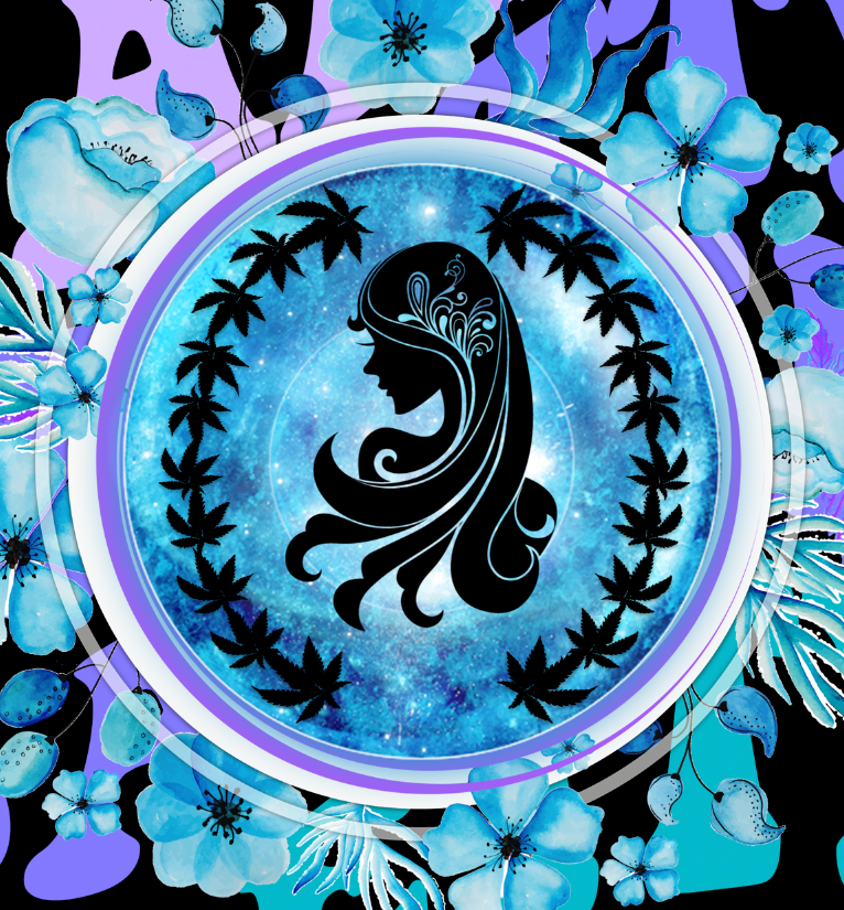 StonerDays Pretty Baked Highness Hoodie with vibrant cannabis and floral graphics