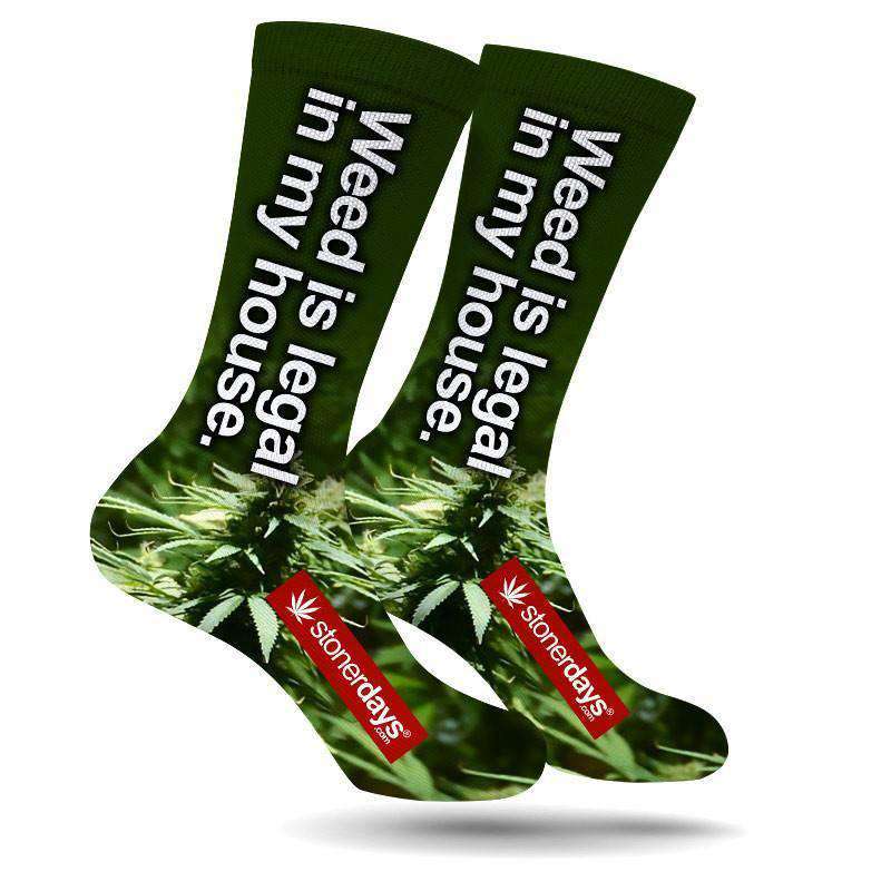 WEED IS LEGAL CREW SOCKS