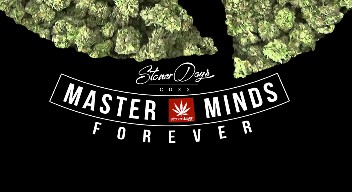 StonerDays Wu Tang Tank in black, featuring bold graphic print, men's size, front view on black background