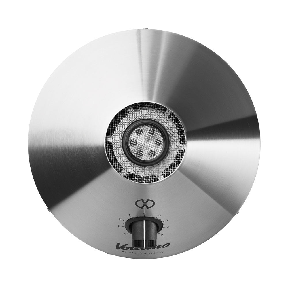 Storz & Bickel Volcano Classic Vaporizer in Silver, Top View